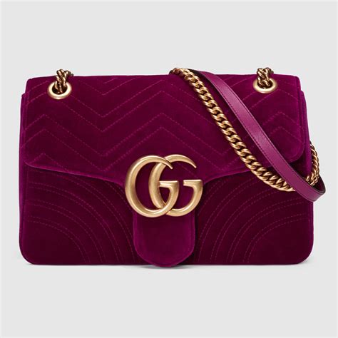 gucci handbag velvet 2016|gucci marmont velvet handbag.